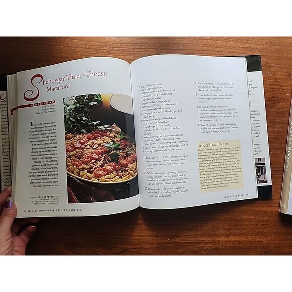 Richard Simmons Never-Say-Never Diet and Farewell To Fat 2 HCDJ Books First Edit - Picture 11 of 16